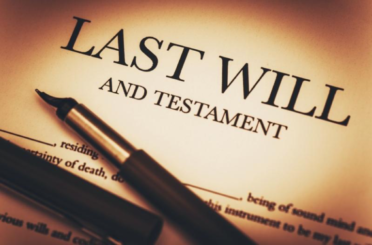 Last will and testament documents